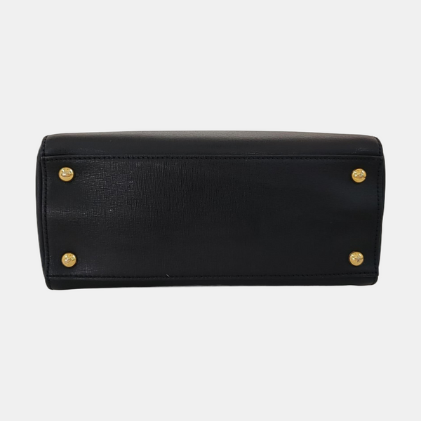 2 Jours Small Calfskin Black