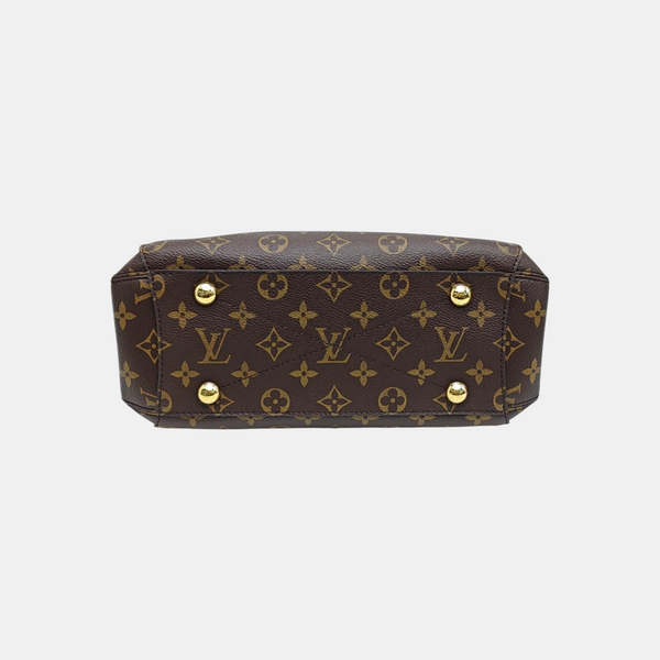 MONTAIGNE Monogram Coated Canvas Brown