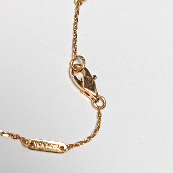 Sweet Alhambra 18k Rose Gold Necklace