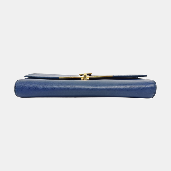 Gancini Calfskin Blue