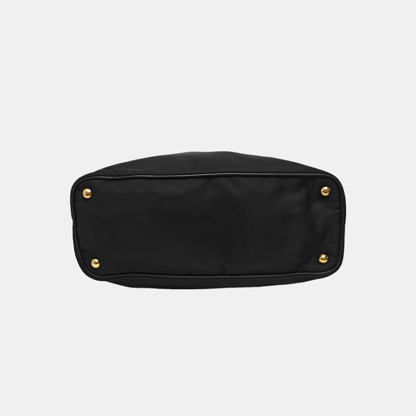 Nylon Tote Bag Black