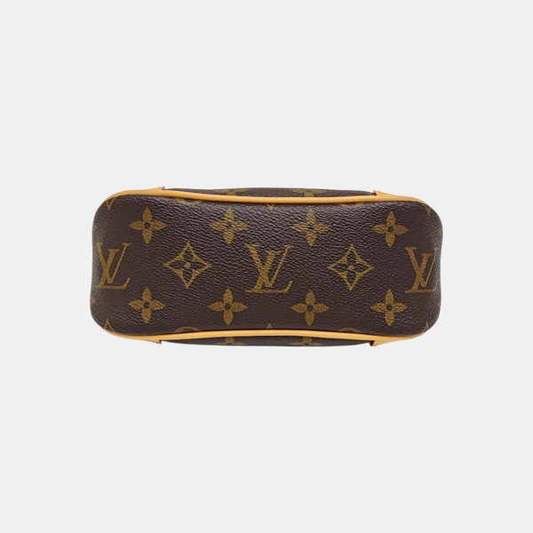 BOULOGNE Nano Monogram Coated Canvas Brown