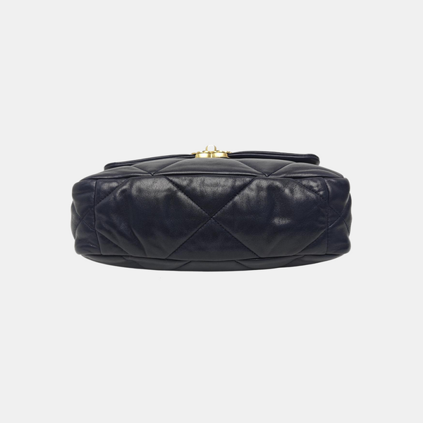 CHANEL 19 Small Quilted Lambskin Blue