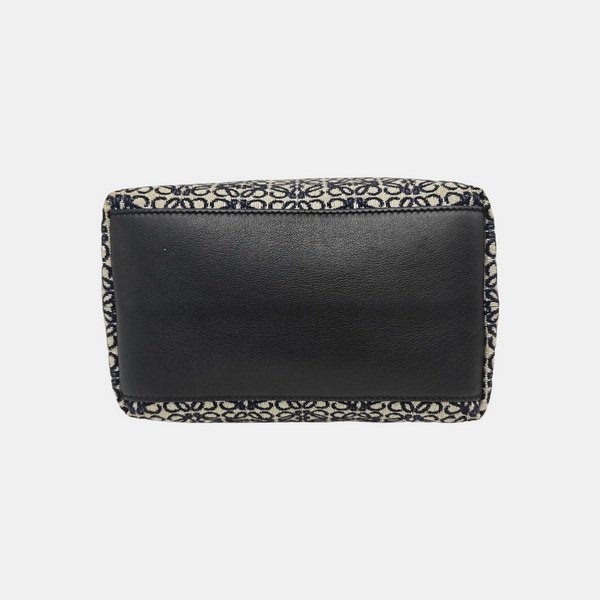 Monogram Canvas Top Handle Bag Blue