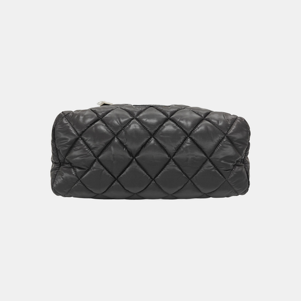 Quilted Nylon Gray