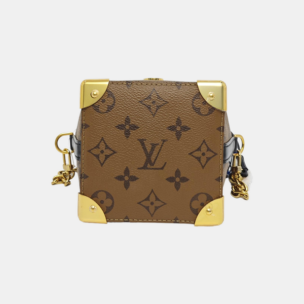 NOÉ PURSE LV CHARMS Monogram Coated Canvas Brown