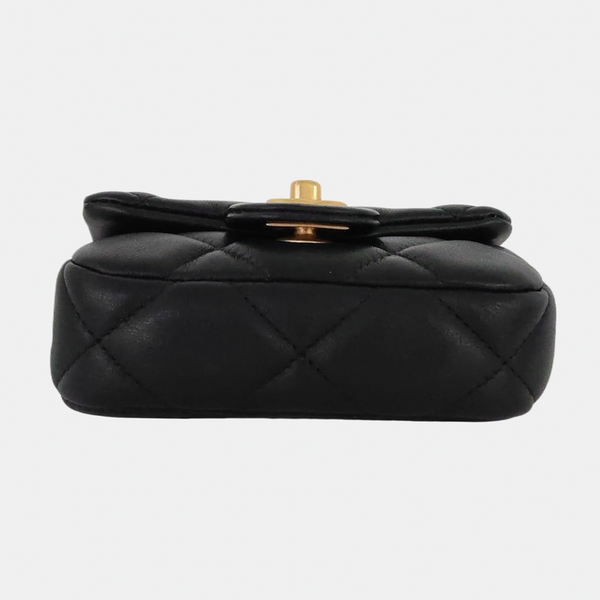 Quilted Calfskin Black