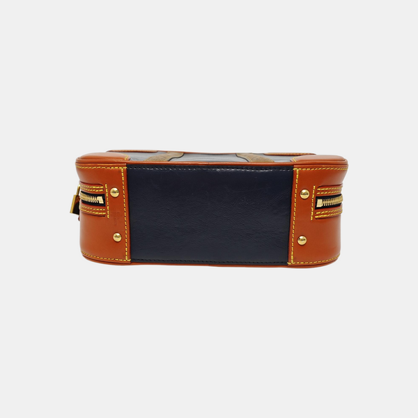 VALISETTE Monogram Calfskin Blue