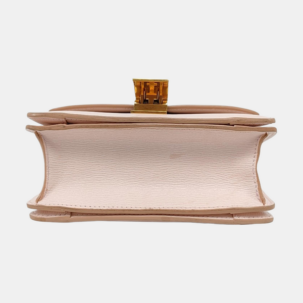Authenticated pre-owned CLASSIC BOX Mini Calfskin Pink - Crossbody Bag at Looply