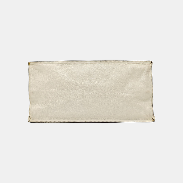 Calfskin Tote Bag White