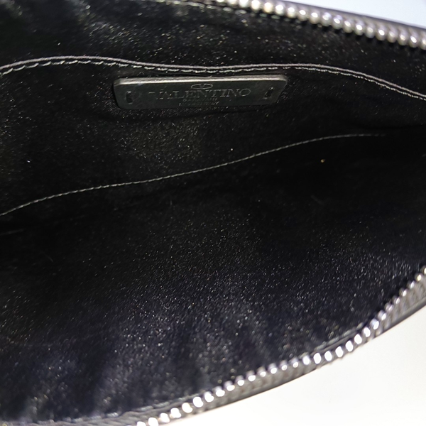 Vltn Calfskin Black
