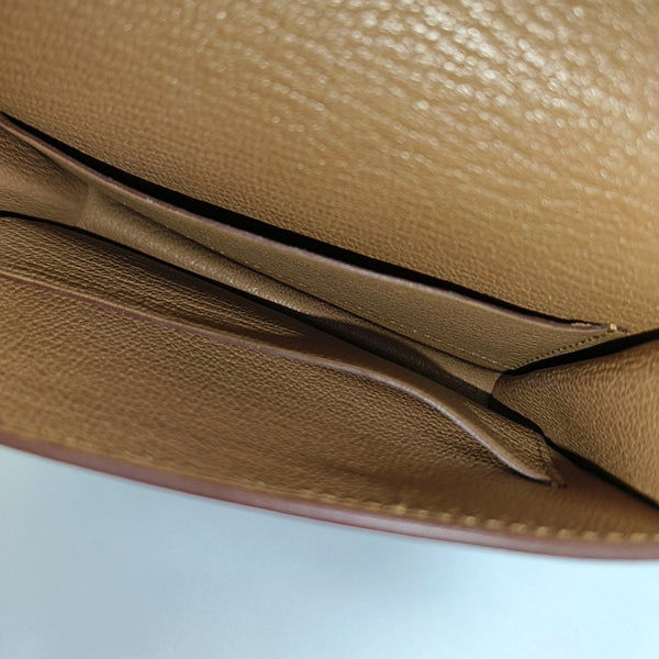 Roulis Slim Chèvre Mysore Brown Wallet