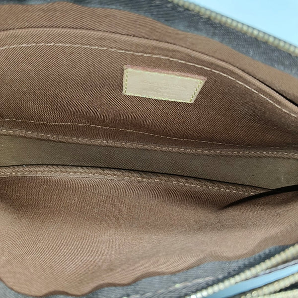 MULTI Monogram Coated Canvas Brown