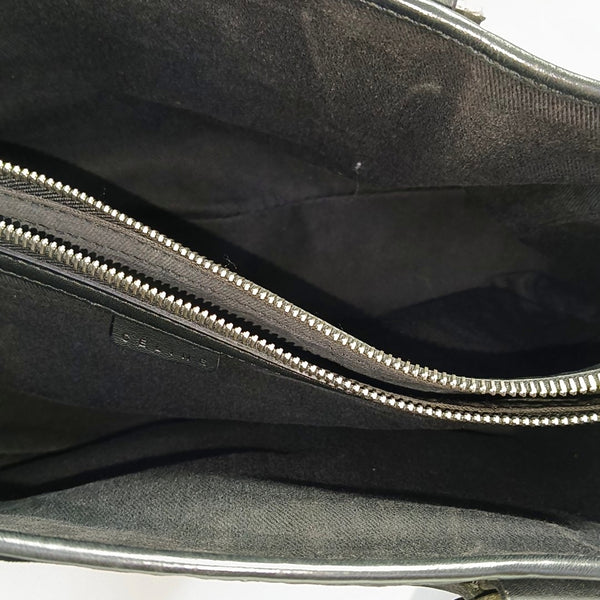 Suede Tote Bag Black