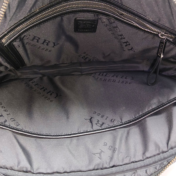 Fabric Shoulder Bag Black