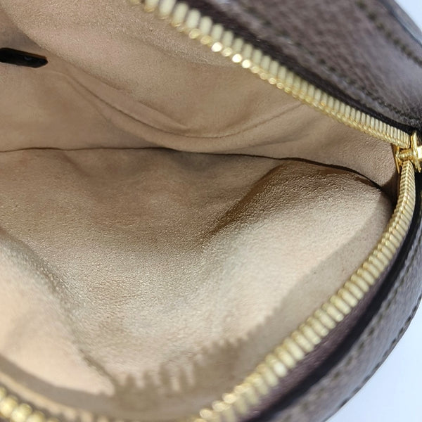 Ophidia Mini Monogram Coated Canvas Beige