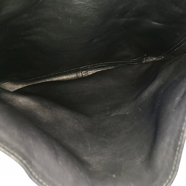 Suede Shoulder Bag Black