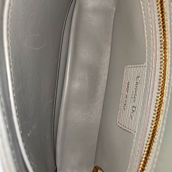 Dior Caro Small Cannage Calfskin Blue
