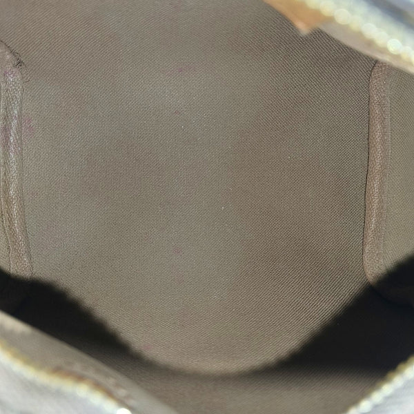 SPEEDY Nano Monogram Coated Canvas Brown