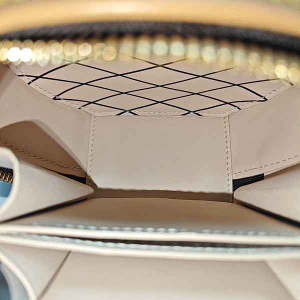 BOITE CHAPEAU Mini Monogram Coated Canvas Brown