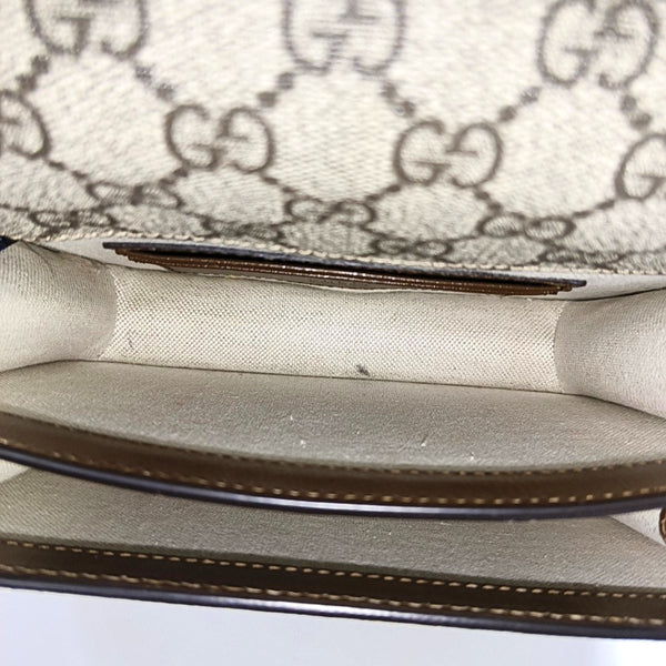 Retro Mini Monogram Coated Canvas Beige