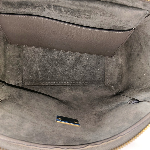 BELT Micro Calfskin Gray