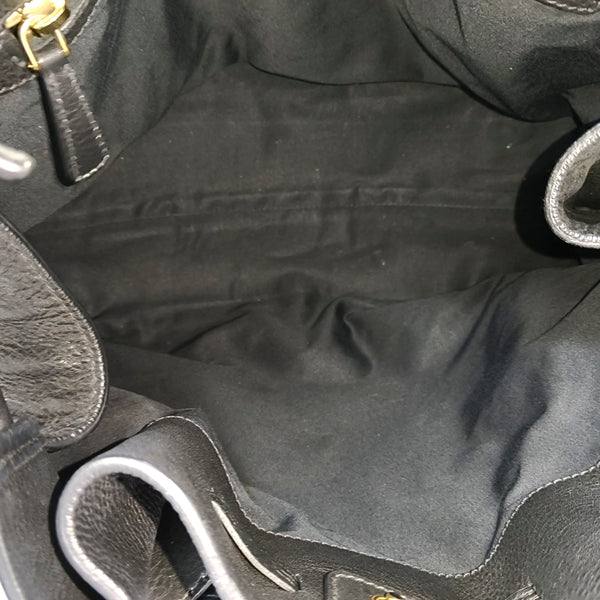 Calfskin Tote Bag Black