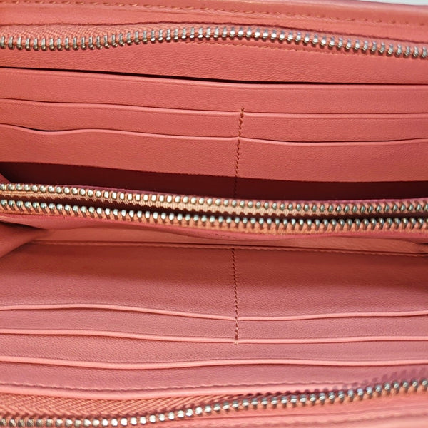 Quilted Lambskin Wallet Multicolor
