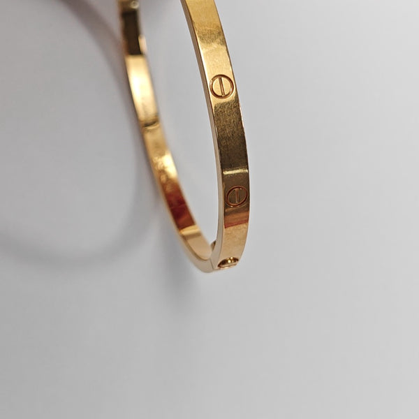 LOVE 18k Rose Gold Bangle