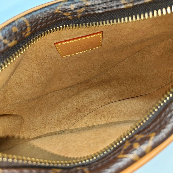 LOOP Monogram Coated Canvas Brown