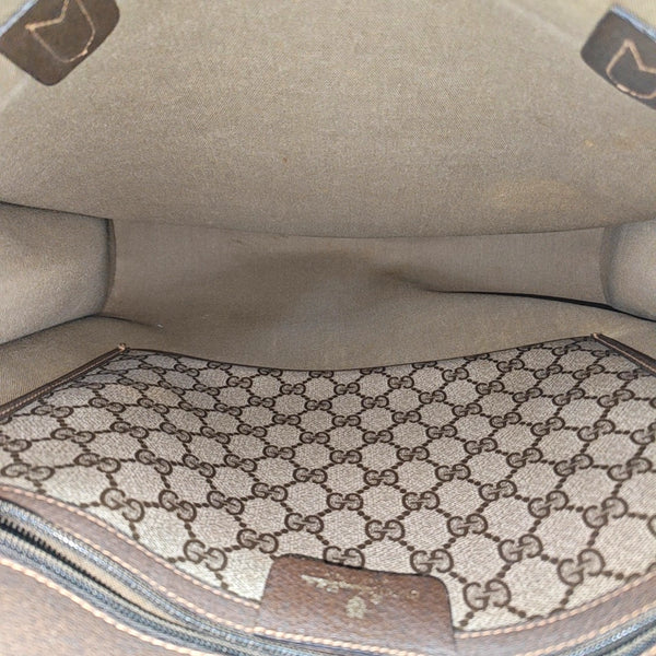 Monogram Coated Canvas Tote Bag Beige