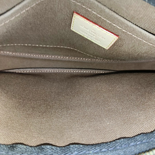 MULTI Monogram Coated Canvas Brown