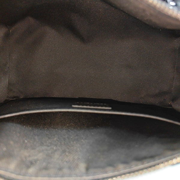 KEEPALL Monogram Coated Canvas Black