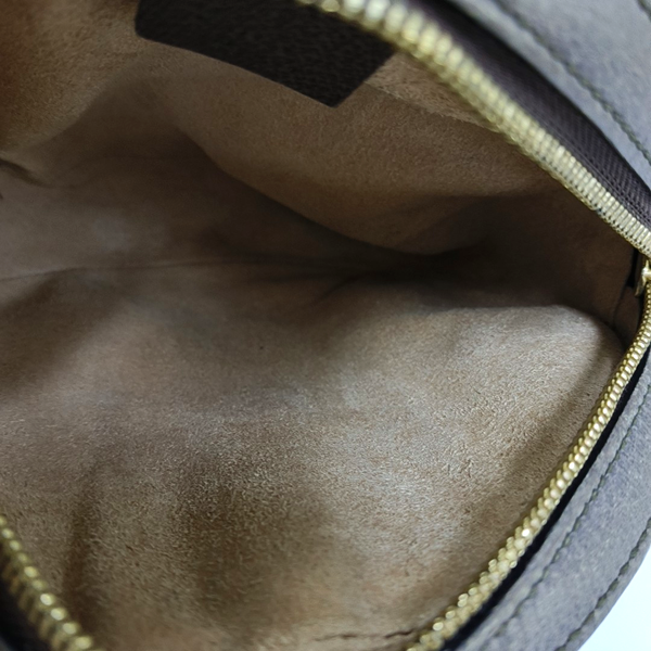Ophidia Mini Monogram Coated Canvas Beige