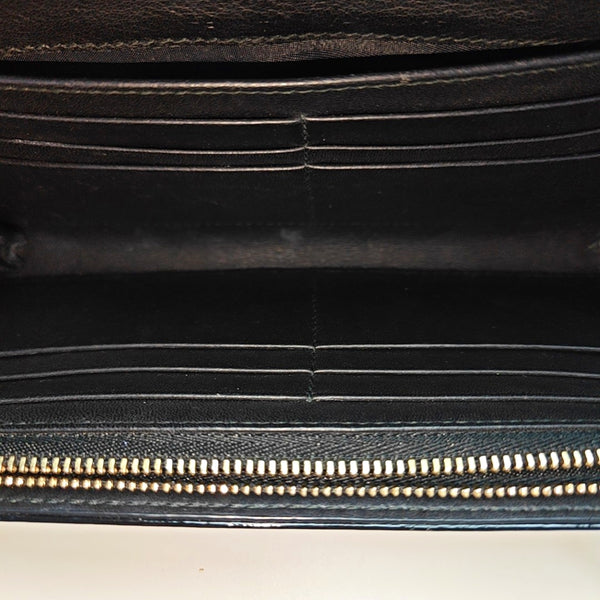 Miss Dior Cannage Patent Leather Black