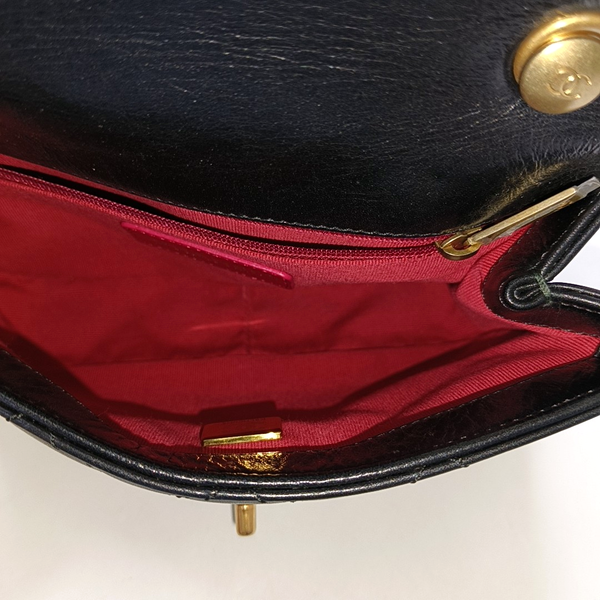 Quilted Calfskin Black