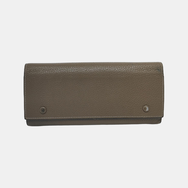 Calfskin Gray Wallet
