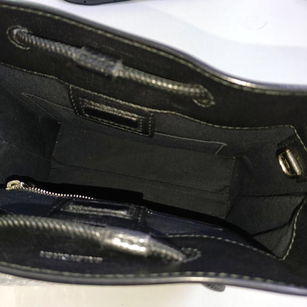 Shopping Bag Super Mini Calfskin Black