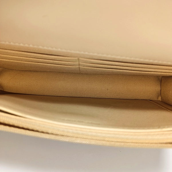 WOC Quilted Lambskin Beige