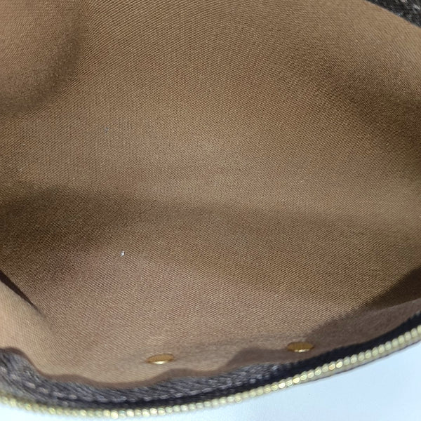 EVA Monogram Coated Canvas Brown