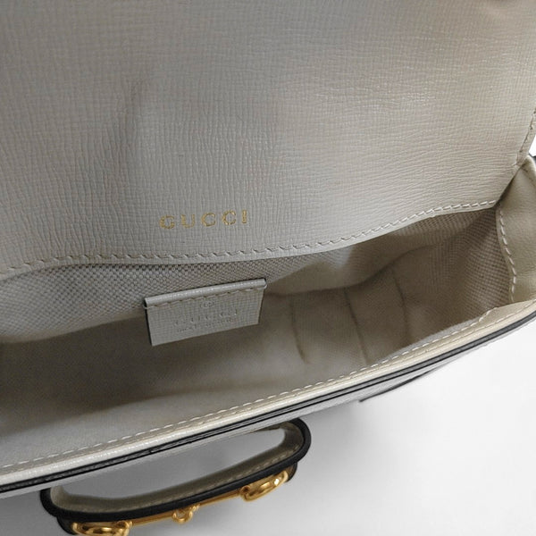 Horsebit 1955 Mini Coated Canvas Beige
