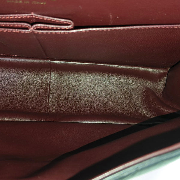 2.55 Maxi Quilted Calfskin Black