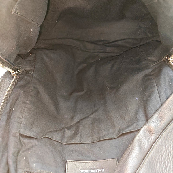 Calfskin Backpack Large Black