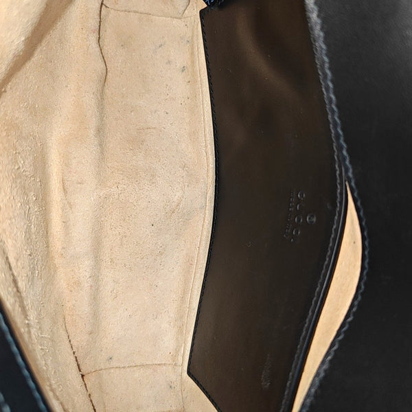 GG Marmont Small Quilted Calfskin Black