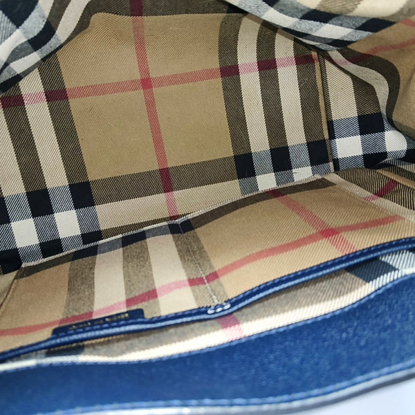 Buckle Calfskin Blue