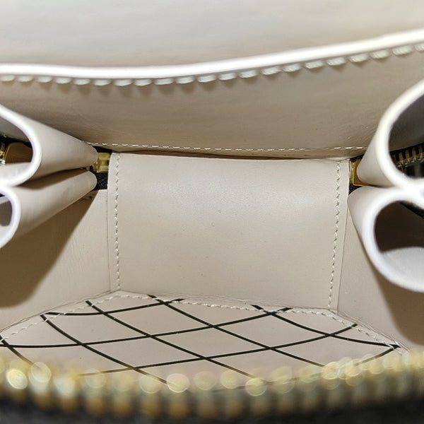 BOITE CHAPEAU Mini Monogram Coated Canvas Brown