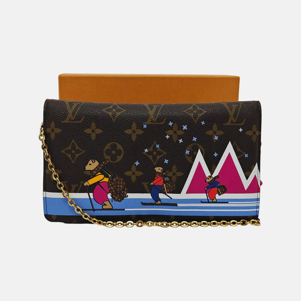 WEEK-END Monogram Coated Canvas Brown