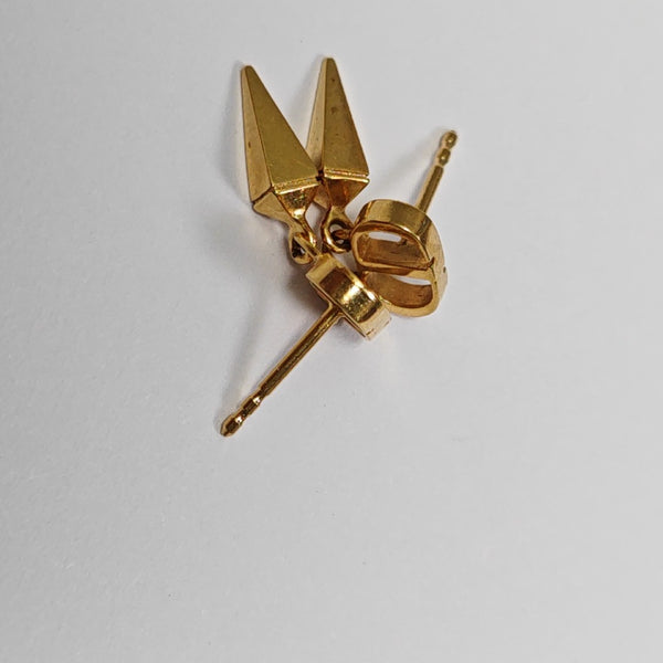 Metal Gold Earrings
