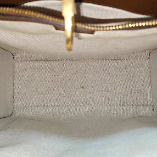 Retro Small Monogram Coated Canvas Brown