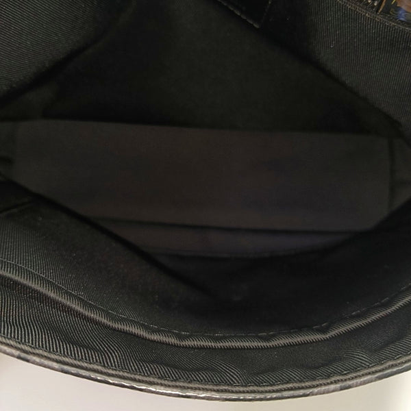 VOYAGER PM Monogram Coated Canvas Black